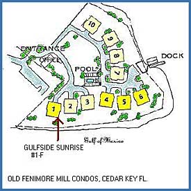Location Map for Gulfside Sunrise